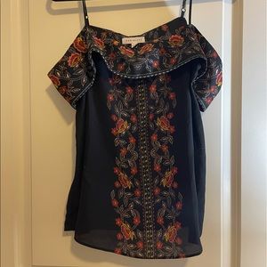 Women’s Off-the-Shoulder Floral Top